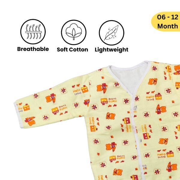 Cotton Baby Clothing Set – 6 Piece Newborn Outfit - Image 6