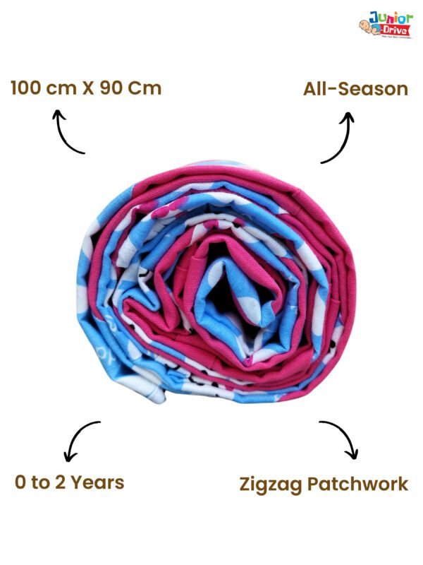 Lightweight Cotton Baby Blanket – All Season. - Image 5