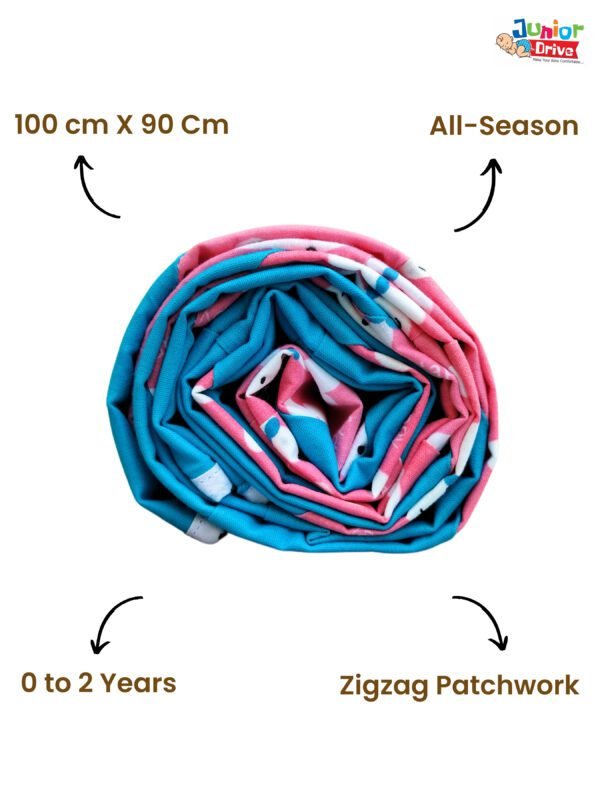 Lightweight Cotton Baby Blanket – All Season. - Image 6