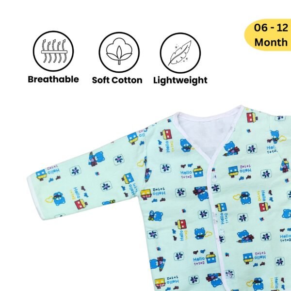 Cotton Baby Clothing Set – 6 Piece Newborn Outfit - Image 7