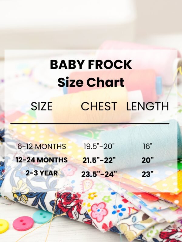 Soft Cotton Knee-Length Casual Dress for Baby Girls - Image 7
