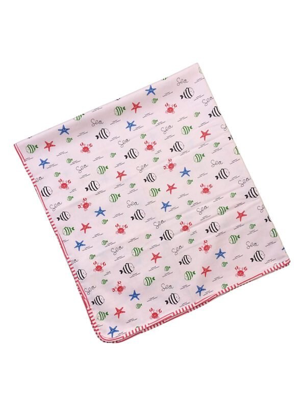 Soft Cotton Baby Blanket – Lightweight, Reversible, Newborns. - Image 6