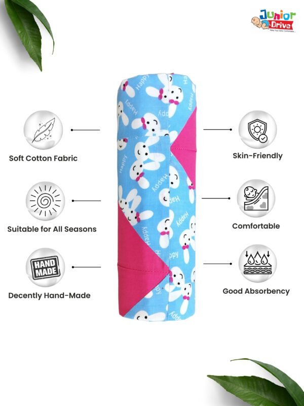 Lightweight Cotton Baby Blanket – All Season. - Image 3