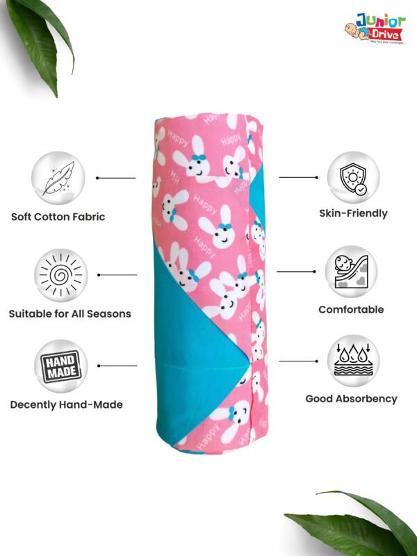 Lightweight Cotton Baby Blanket – All Season. - Image 4