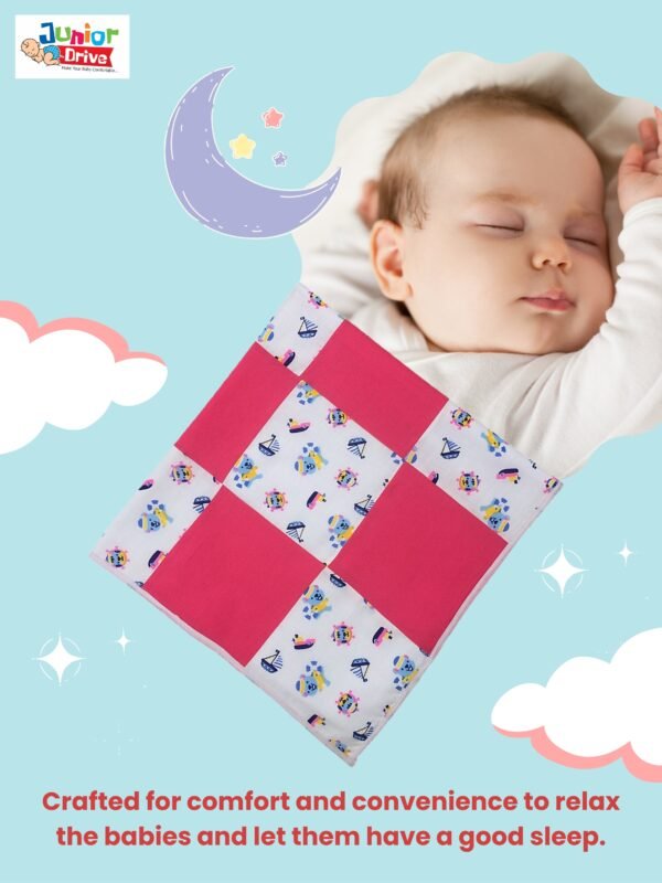 Hooded Cotton Baby Blanket for Newborns (0-12 months) - Image 7