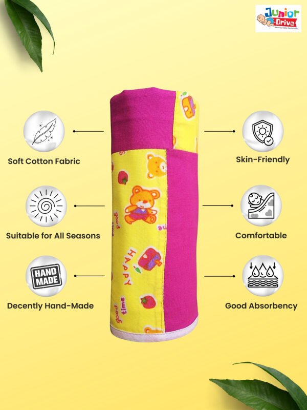 Hooded Cotton Baby Blanket for Newborns (0-12 months) - Image 8