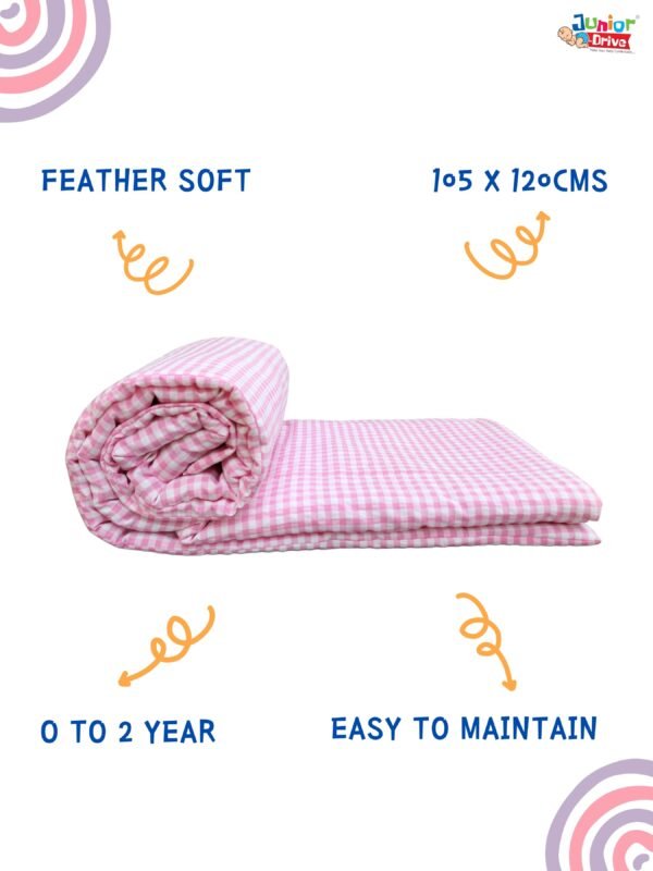 Soft Microfiber Baby Comforter for Boys & Girls (0-2 yrs) - Image 5