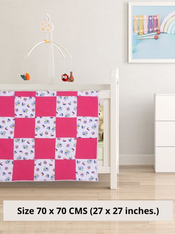 Hooded Cotton Baby Blanket for Newborns (0-12 months) - Image 5