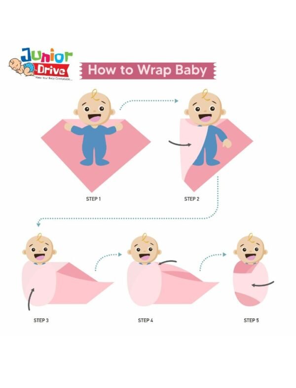 Hooded Cotton Baby Blanket for Newborns (0-12 months) - Image 13
