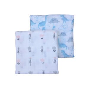 Cotton Muslin Swaddle Blanket – Multi-Purpose.