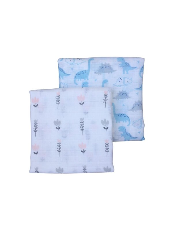 Cotton Muslin Swaddle Blanket – Multi-Purpose.