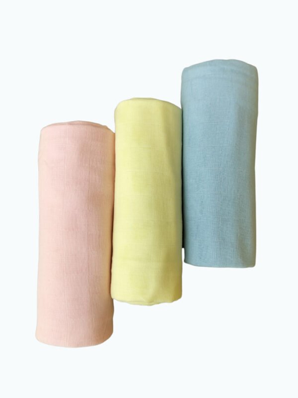 Cotton Muslin Swaddle Blanket – Multi-Purpose. - Image 9