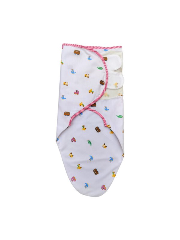 Cotton Swaddle Wrap-Newborn Sleeping Bag - Image 6