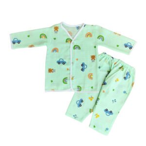 Muslin Cotton Baby Sleepwear Set – ( 6 to 12 Months)