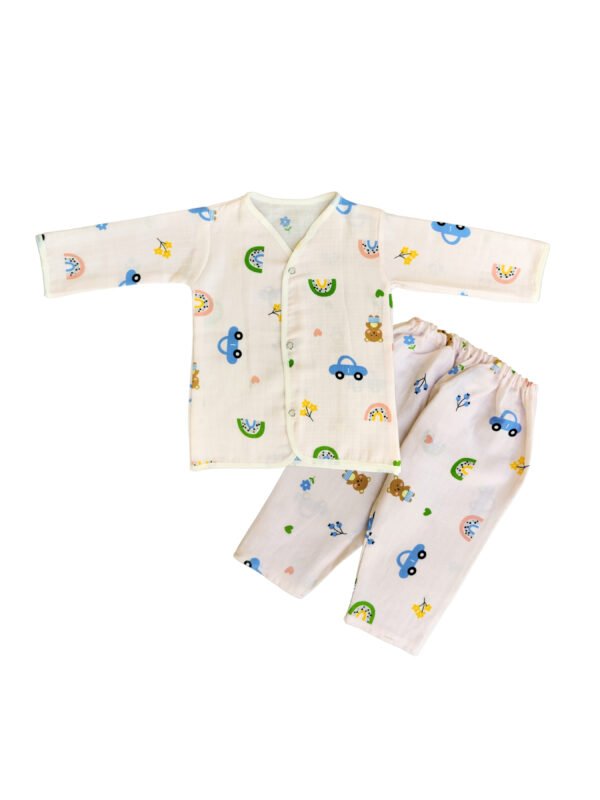 Muslin Cotton Baby Sleepwear Set – ( 6 to 12 Months) - Image 11