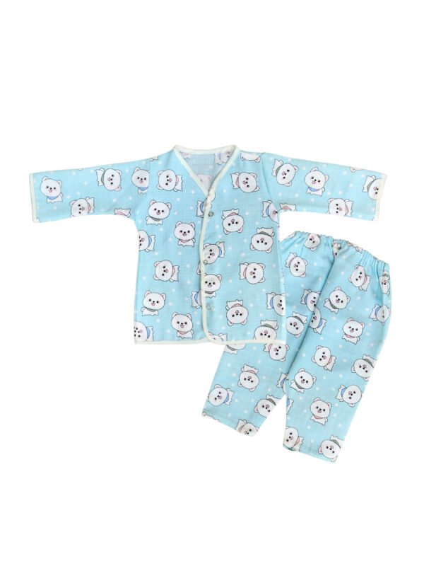 Muslin Cotton Baby Sleepwear Set – ( 6 to 12 Months)