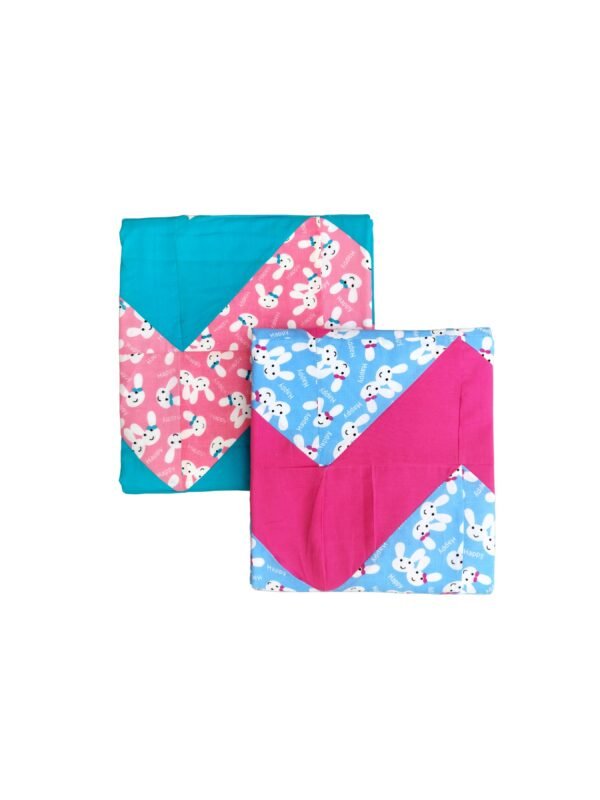 Soft Cotton Baby Blankets for Newborns (0-2 years)-Pack of 2