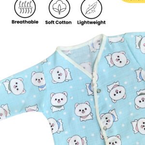 Muslin Cotton Baby Sleepwear Set – ( 6 to 12 Months)
