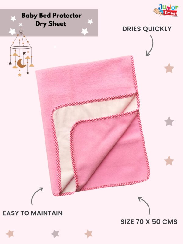 Water Resistant Baby Bed Protector Dry Sheet - Image 4