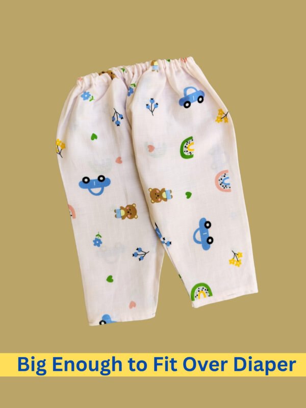 Muslin Cotton Baby Sleepwear Set – ( 6 to 12 Months) - Image 14
