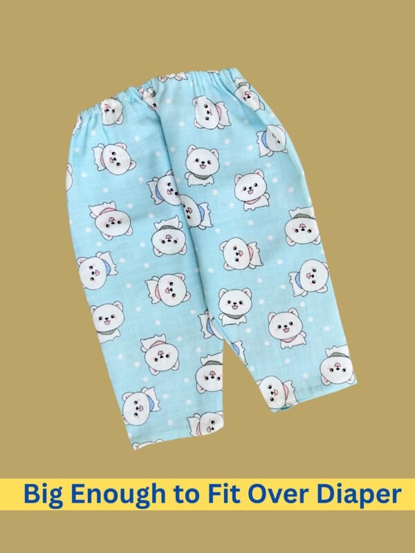 Muslin Cotton Baby Sleepwear Set – ( 6 to 12 Months) - Image 4