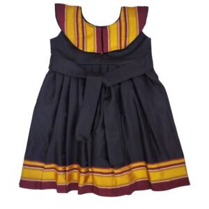 Cotton Knee-Length Ethnic Dress for Baby Girls